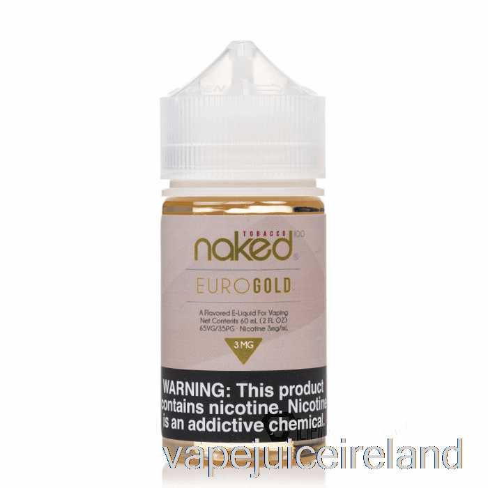Vape Flavours Euro Gold - Naked 100 Tobacco - 60mL 0mg